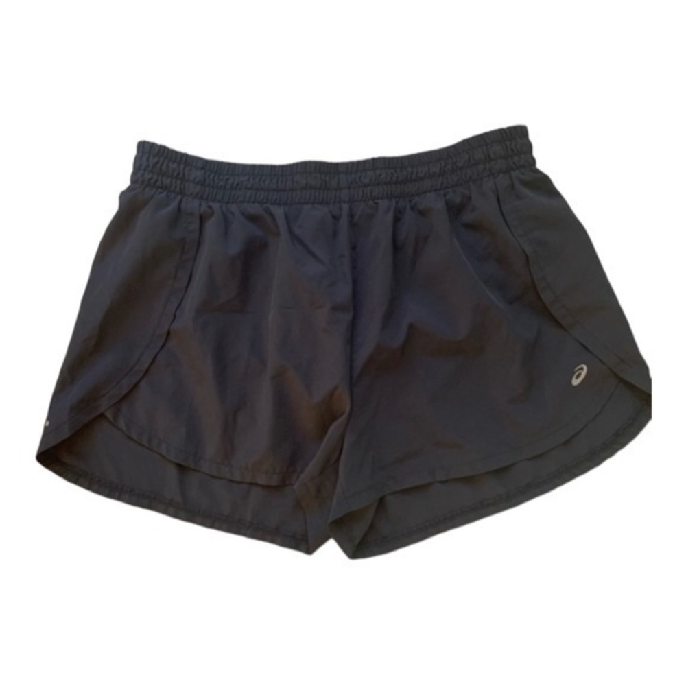ASICS running shorts with build in briefs for woman